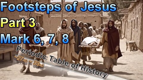 Tracks of Jesus: Mark ch 6, 7, 8 (Part 3)