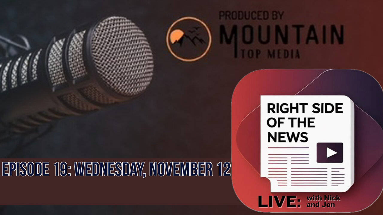 Right Side of the News with Nick and guest Doug. Discussing local issues and AI.