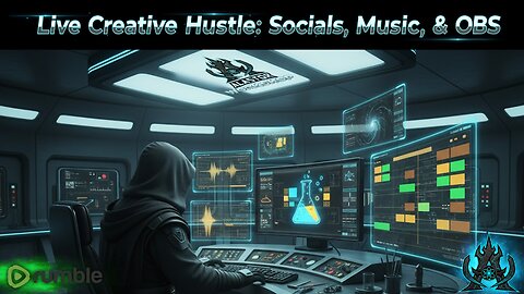 Studio Session: Design, Video Editing, and Chill Work Flow