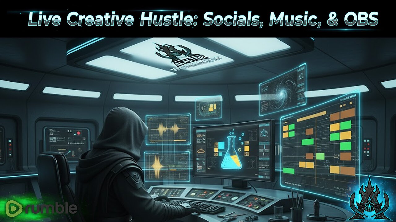 Studio Session: Design, Video Editing, and Chill Work Flow