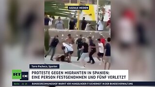Spanien: Gewaltsame Ausschreitungen nach Migranten-Überfall auf Rentner