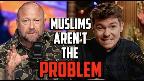 Nick Fuentes OBLITERATES Alex Jones on Muslim Invasion of America