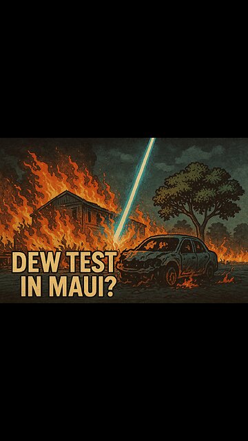 Maui Fires: Directed Energy Weapons Test?