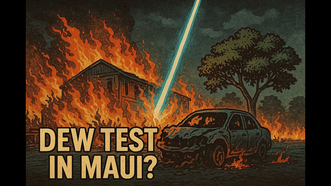 Maui Fires: Directed Energy Weapons Test?