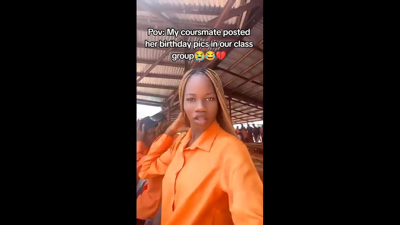 POV: My course mate posted her birthday pics in our class group 😭😂💔