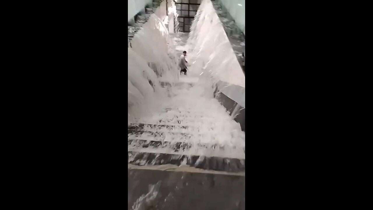 Janpath Metro Station Delhi flooded