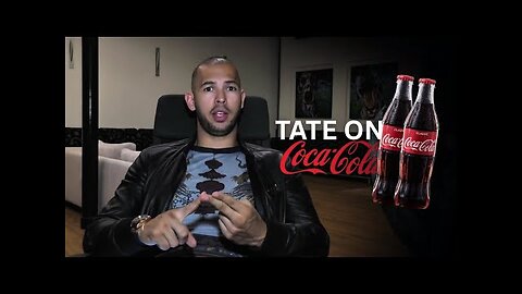 Rare footage of Tate speaking about Coca Cola 🥤