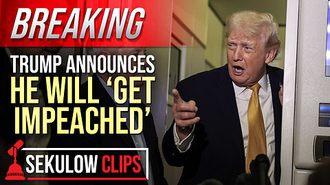BREAKING: Trump Announces He Will ‘Get Impeached’ if GOP Loses Midterms