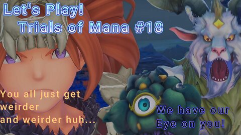 Let's Play! Trials of Mana Part 18! Chartmoon Tower and Shimmering Ruins
