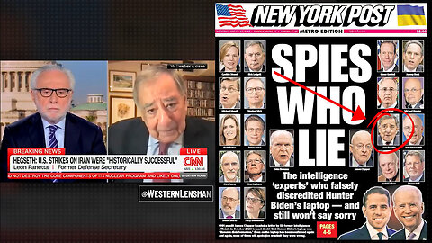 CNN Defrosts Hunter Biden Laptop-Denier Leon Panetta To Attack Hegseth For Politicizing Intelligence