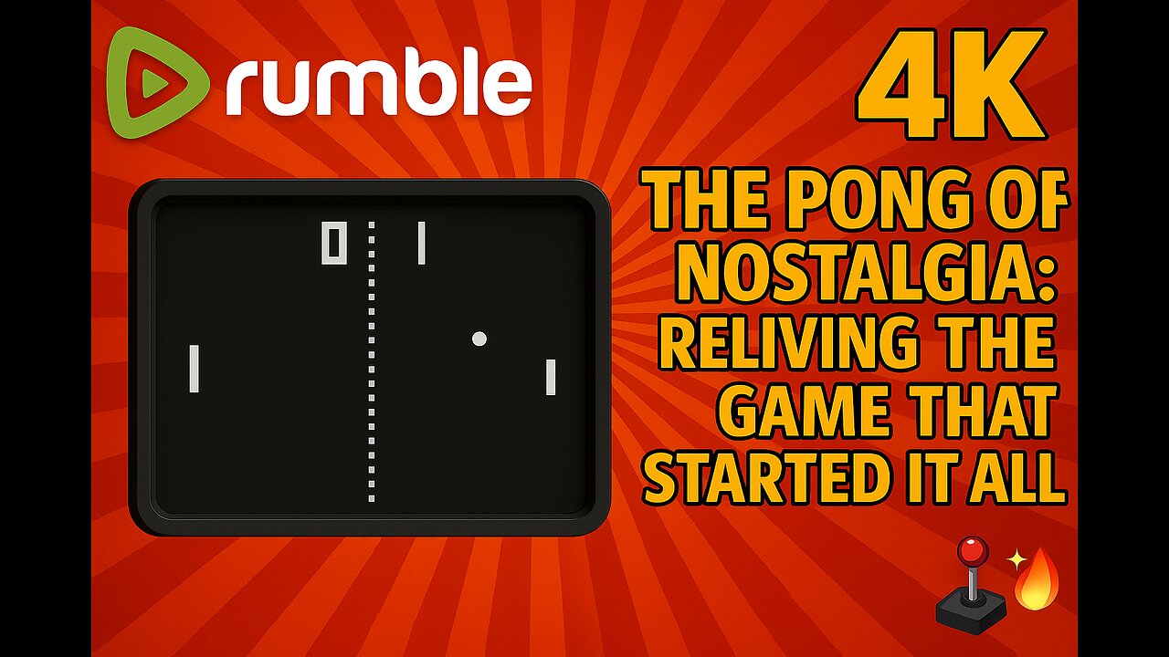 🎉👾 Step back to the origins of gaming with PONG — the simple yet revolutionary classic that launched an industry! 🏓🔥