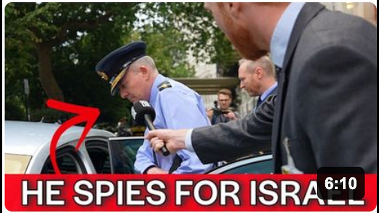 We asked Starmer's air force chief why he spies for Israel