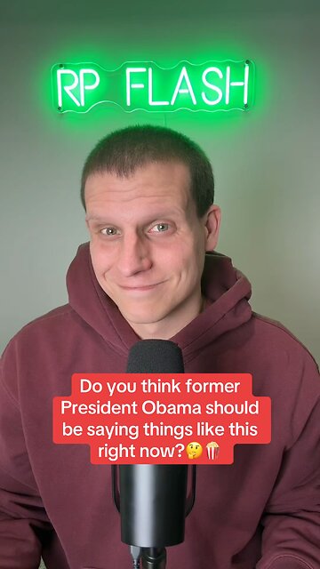 Is Former President Obama inciting an insurrection here?