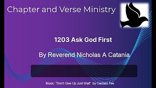1203 Ask God First