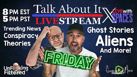 TalkAboutIt Live Stream w/ X Spaces