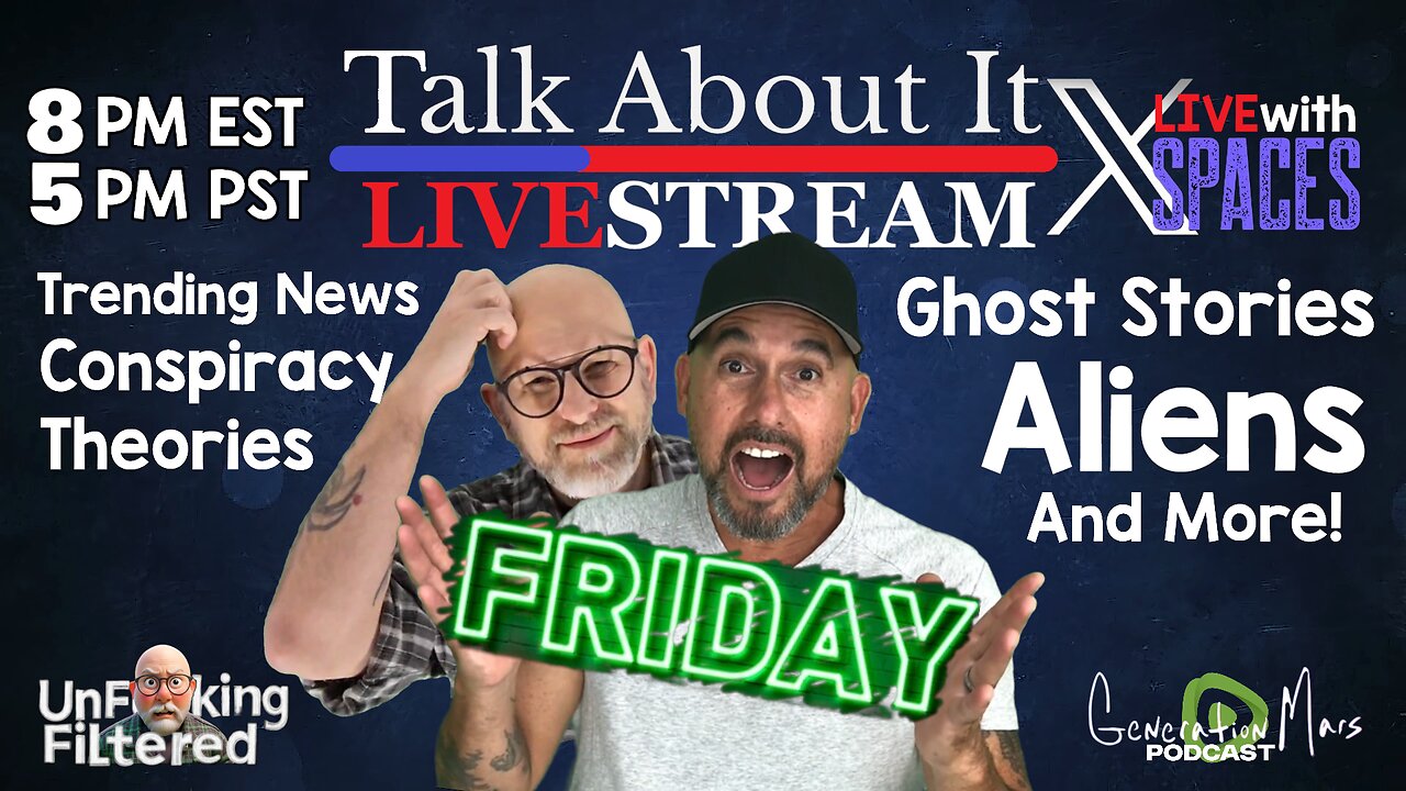 TalkAboutIt Live Stream w/ X Spaces