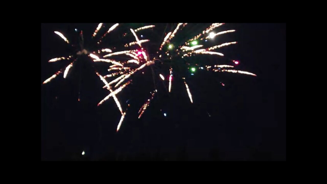 Our Fireworks on Independence Day 7/4/25 | Moon Backdrop : )