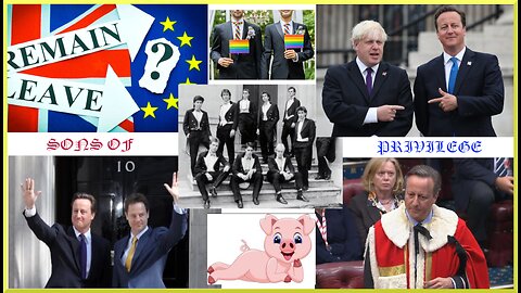 An Ode To...David Cameron Former Prime Minister...one of the 'Sons of Privilege'
