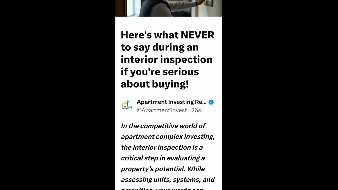 NEVER Say This... 🏘