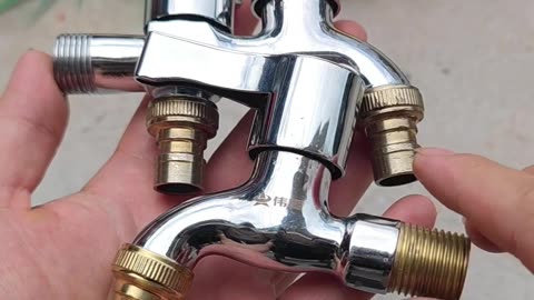 Fast-Open Garden Faucet for Effortless Water Flow!