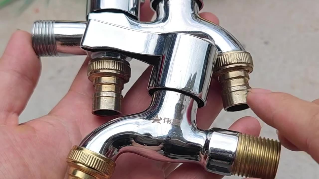 Fast-Open Garden Faucet for Effortless Water Flow!