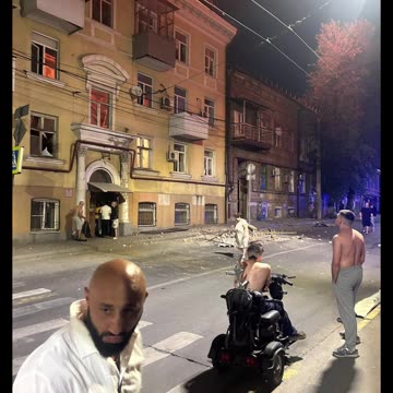 Enemy attacked Rostov-on-Don: houses are burning