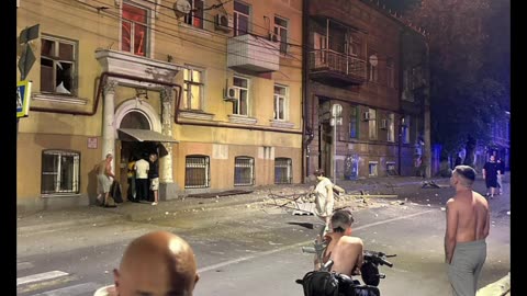 Enemy attacked Rostov-on-Don: houses are burning