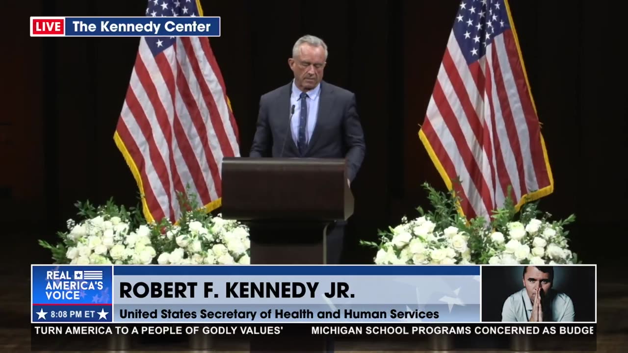 SEC. KENNEDY: CHARLIE GAVE AMERICA BACK ITS VOICE