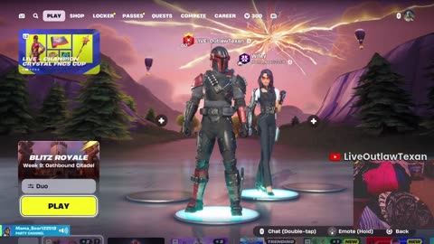 Fortnite GameTIme!Come Join The Outlaw Family!!