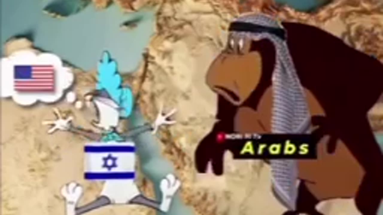 The Middle East situation in 13 seconds.