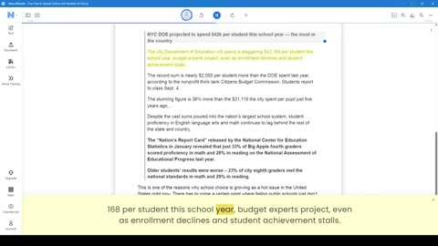 NYC Schools Struggling with Costs