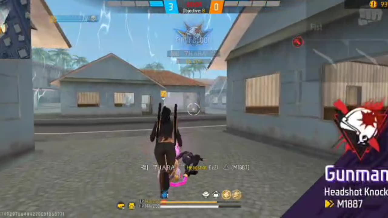 "Free Fire Best 1v1 Headshot Gameplay 💥"