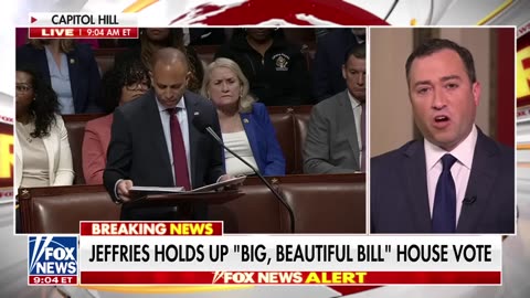 VP Vance reveals congressman's text from House floor