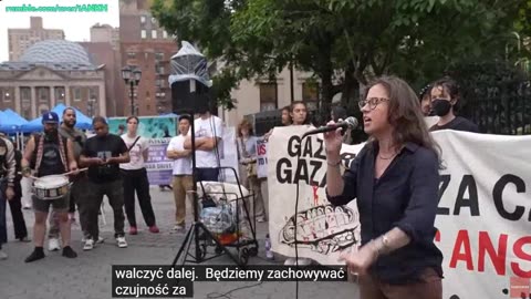 Masowe protesty w Nowym Jorku przeciwko wsparciu USA dla Izraela