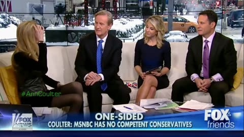 Ann Coulter - black skirt