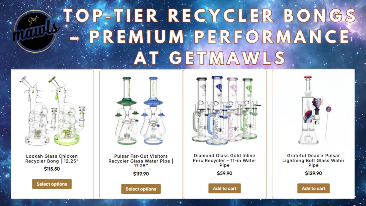 Top‑Tier Recycler Bongs – Premium Performance at GetMawls
