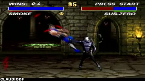 Mortal Kombat 3 - Smoke - SNES