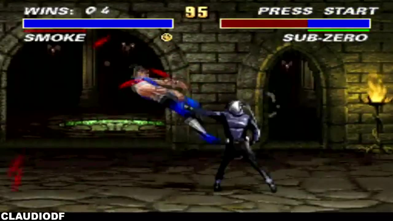 Mortal Kombat 3 - Smoke - SNES
