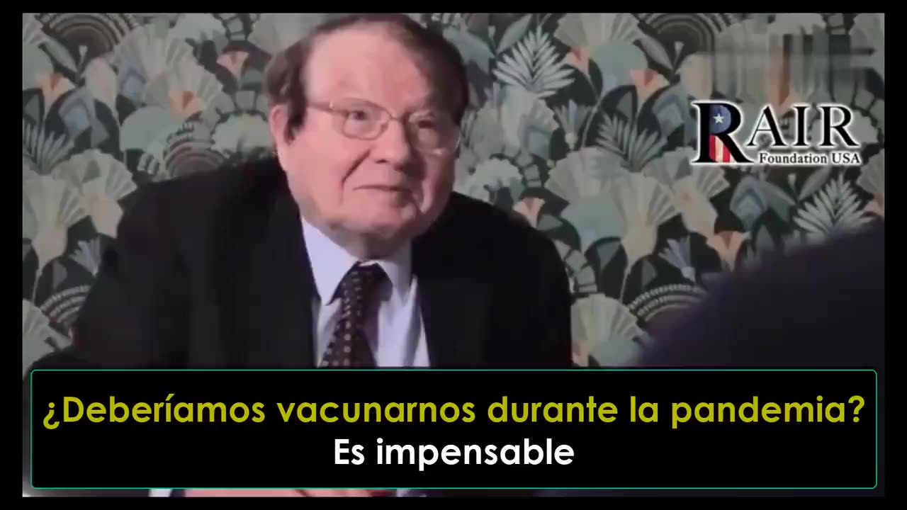 Luc Montagnier. Virólogo. PREMIO NOBEL DE MEDICINA. Plandemia Covid 19 Coronavirus