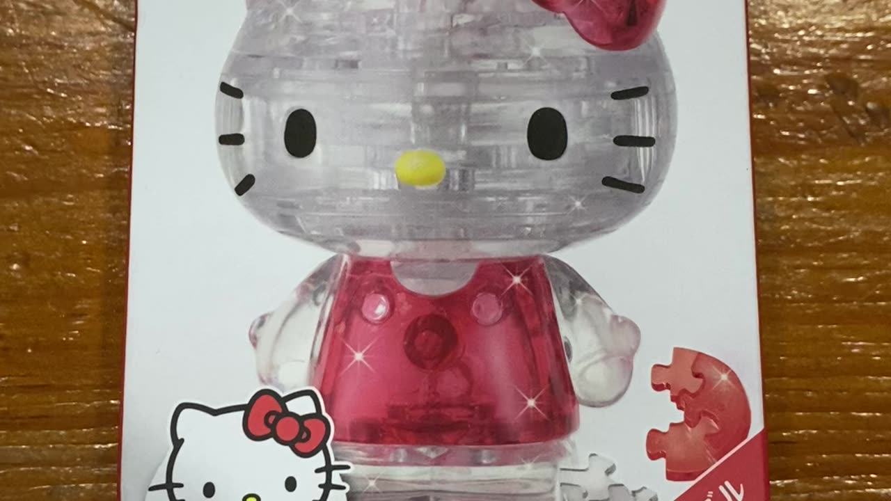 Hello Kitty Crystal Puzzle 🐱 🧩