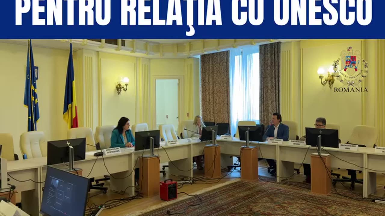 Intervenția în Comisia Permanentă comună a Camerei Deputaților și Senatului pentru relația cu Unesco