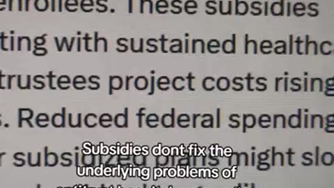CHEF'S KISS on Schumer Shutdown SNAP EBT ACA Subsidies INFLATE COSTS of Healthcare yo Donald Trump