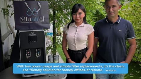 Minairal – Mini Atmospheric Water Generator for Everyday Use