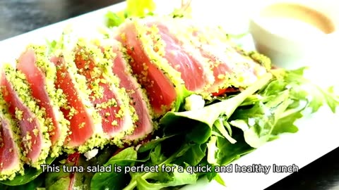 Tuna Salad Recipe | Fresh, Creamy & Packed with Flavor #QuickLunch