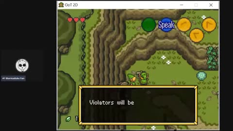 Playing OoT 2D until it crashes