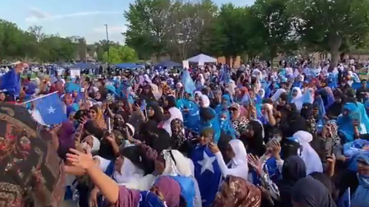 It looks like Somalia but it's America, Minnesota. Same mistake as Europe.
