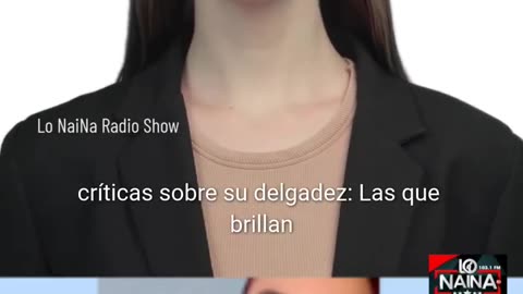 Dalisa Alegria responde a críticas sobre su delgadez