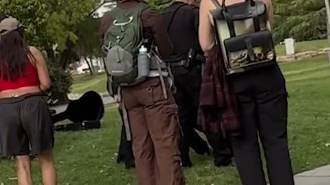 Deranged masked leftist, who says Charlie Kirk “got shot in the neck for a reason”