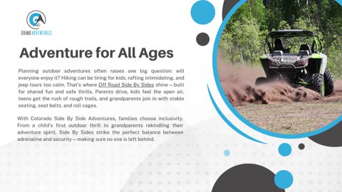 Family Fun: Why Off Road Side By Sides Are Perfect for Group Adventures