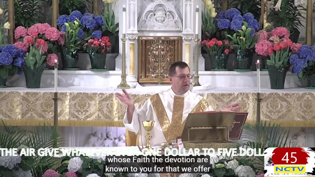 NCTV45 CATHOLIC MASS HOLY SPIRIT PARISH (ST MARYS) 9:00 AM TUES APRIL 22 2025